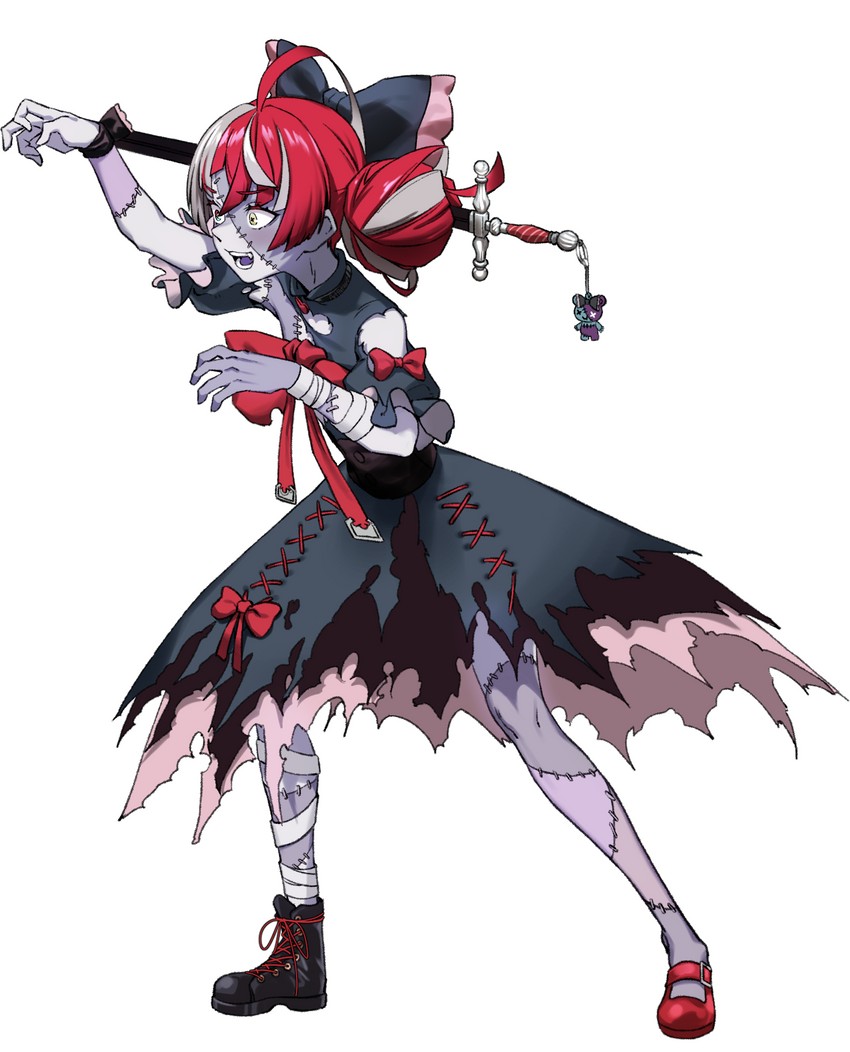 kureiji ollie (hololive and 1 more) drawn by artpatient