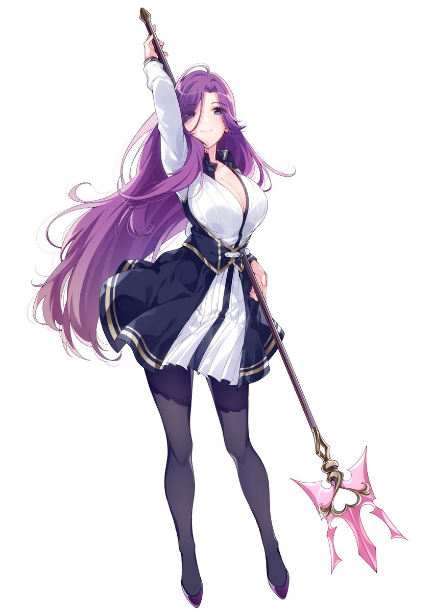 murasaki yurika (omega labyrinth and 1 more) drawn by u35
