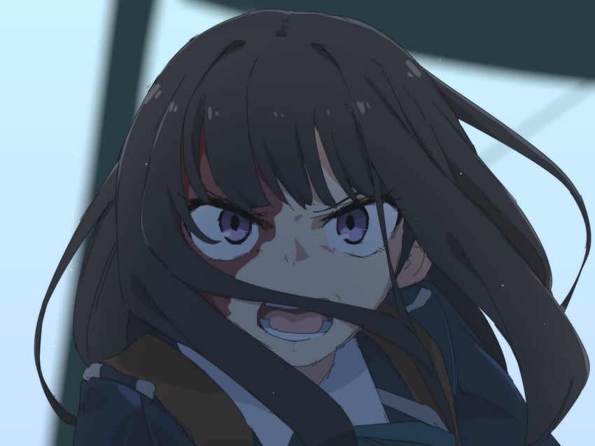 inoue takina (lycoris recoil) drawn by mbt64kmb