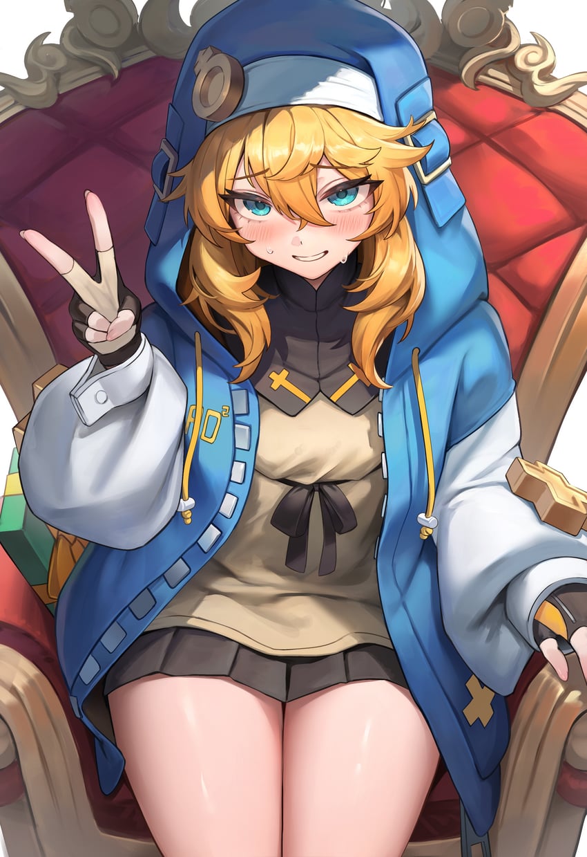 bridget (guilty gear and 1 more) drawn by hakusyokuto