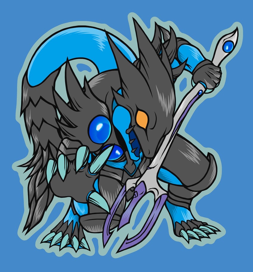 alien hunter (yu-gi-oh!) drawn by tk_moai_create