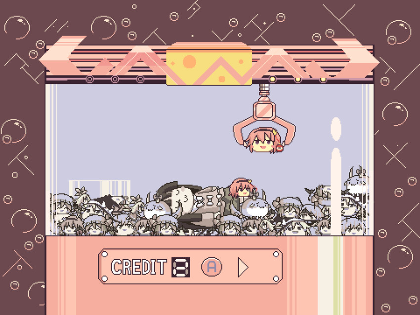 kirisame marisa, remilia scarlet, komeiji satori, houraisan kaguya, wriggle nightbug, and 1 more (touhou and 2 more) drawn by kaminendo