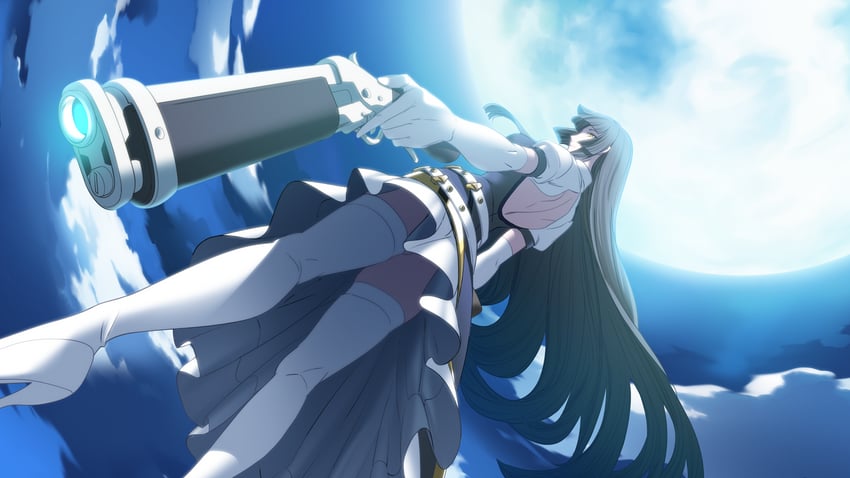 kaguya jingu (under night in-birth and 1 more) drawn by yoshihara_seiichi