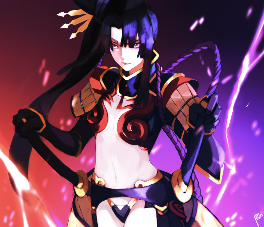 ushiwakamaru and taira no kagekiyo (fate and 1 more) drawn by moedredd
