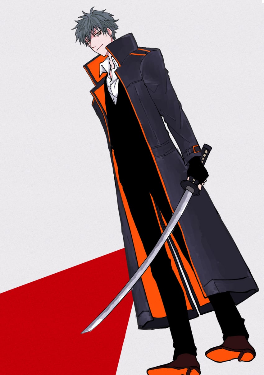 saitou hajime (fate and 1 more) drawn by tomtom106