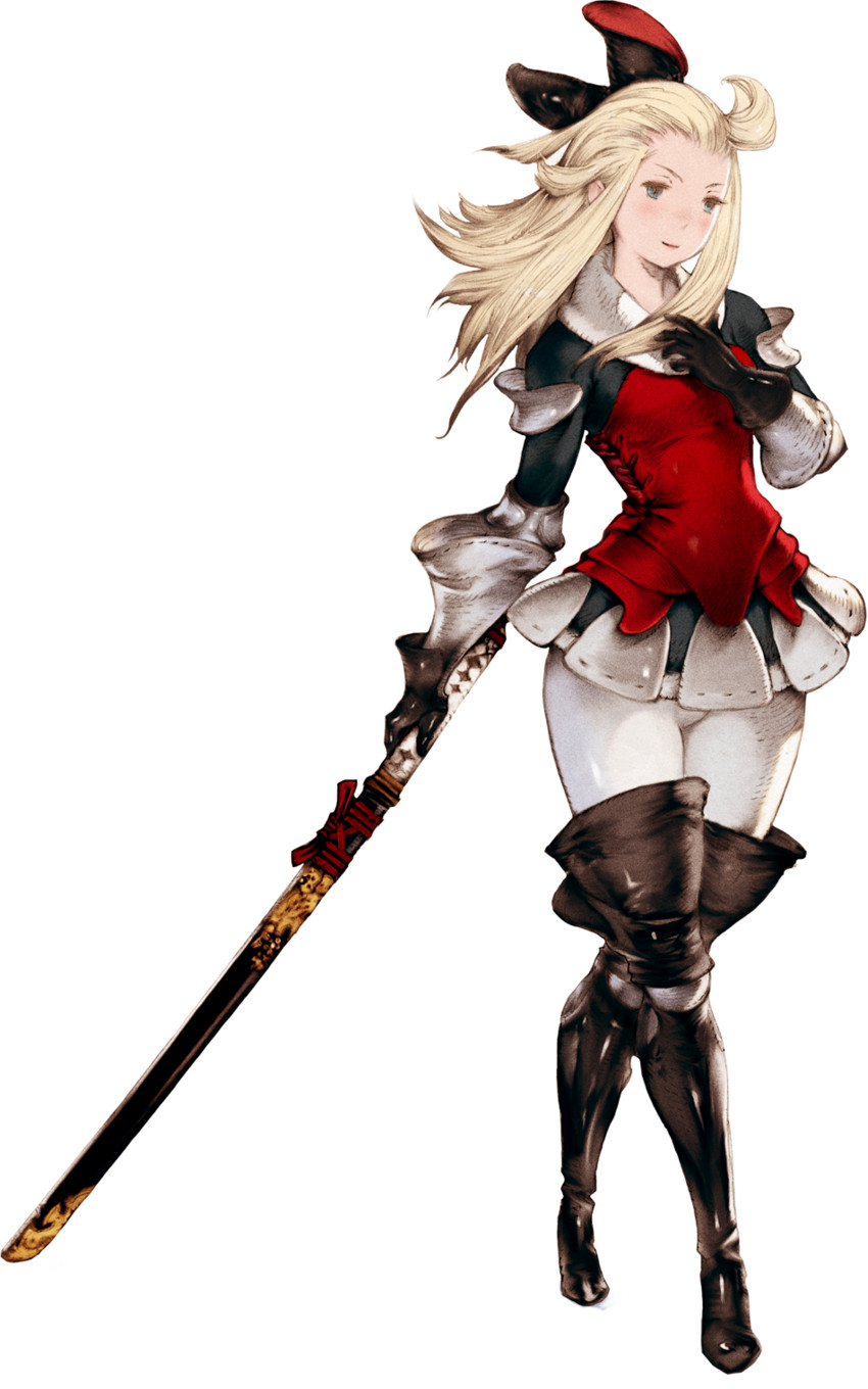 edea lee (bravely default and 1 more) drawn by yoshida_akihiko