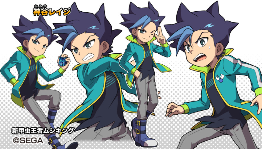 kamiya reiji (mushiking and 1 more) drawn by shirataki