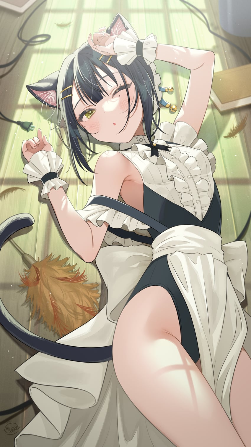 mimimizore (original) drawn by tsukana_(saba_mizore)