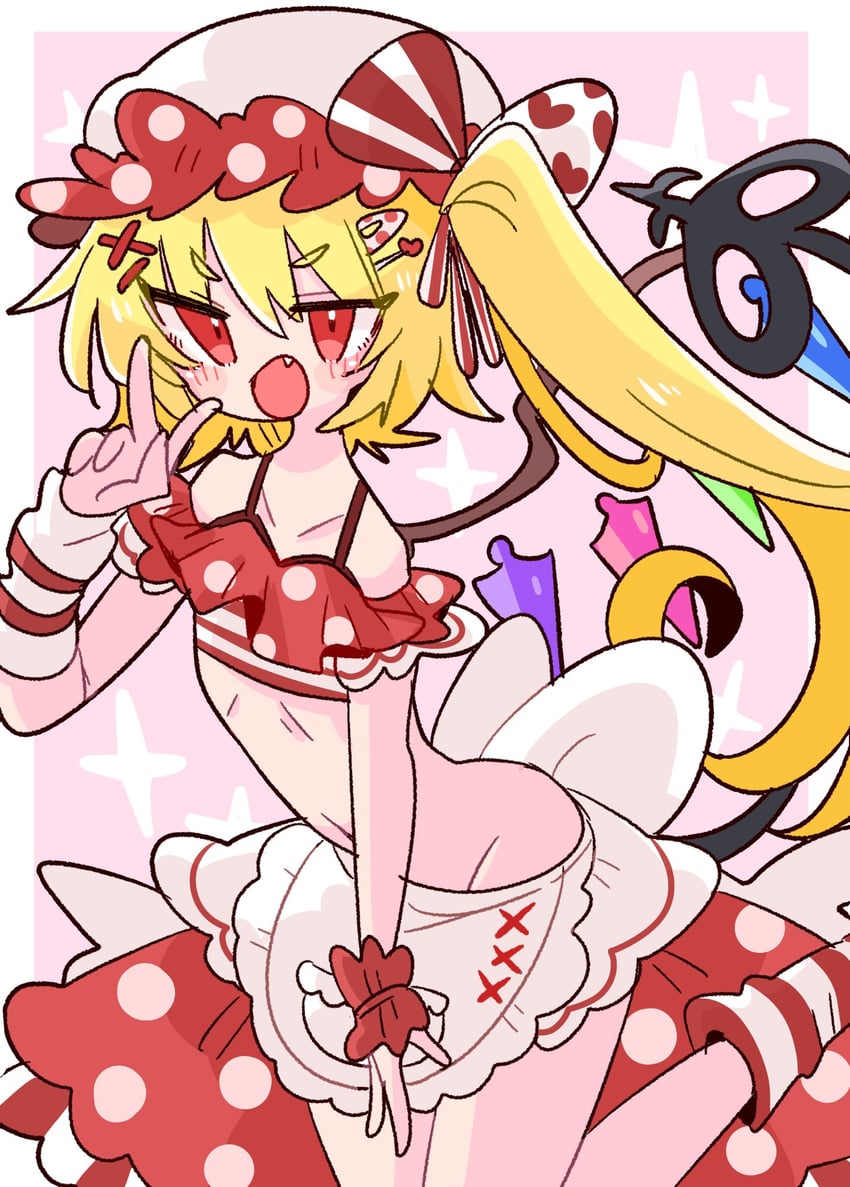 flandre scarlet (touhou and 1 more) drawn by op_na_yarou