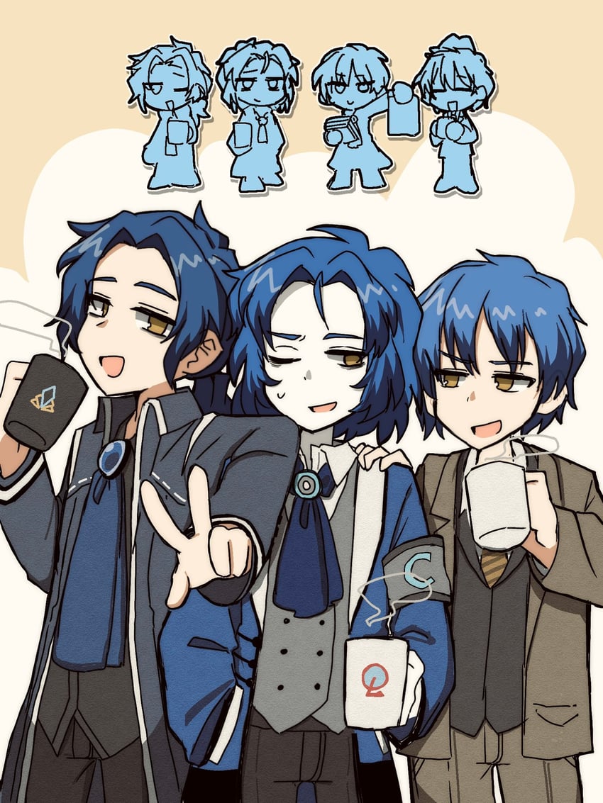 chesed and daniel (project moon and 2 more) drawn by june_blues