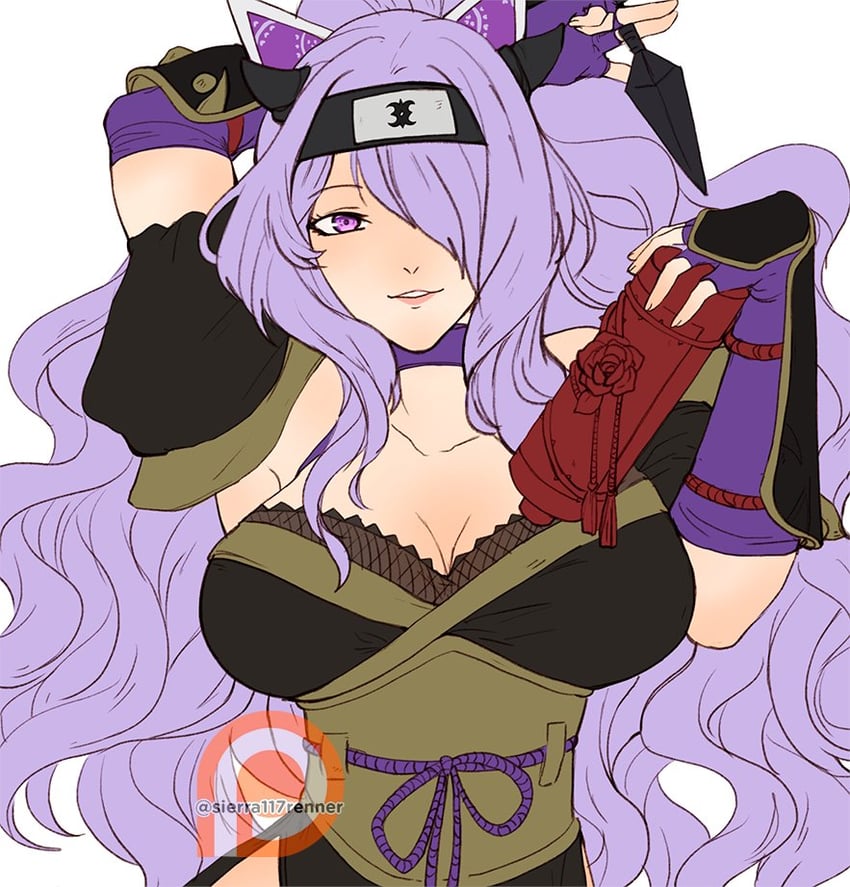 camilla (fire emblem and 2 more) drawn by sierra117renner