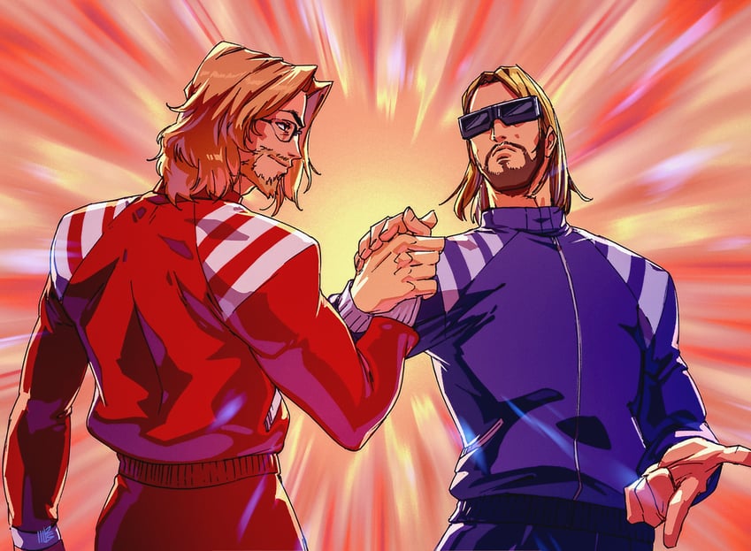 salvatore ganacci and maximilian dood (real life and 2 more) drawn by david_liu