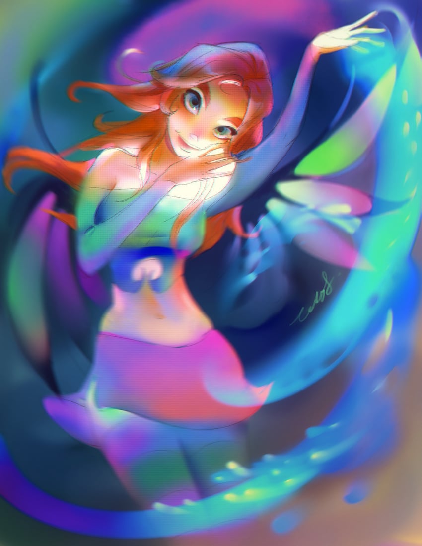 irma lair (w.i.t.c.h.) drawn by ladyshalirin
