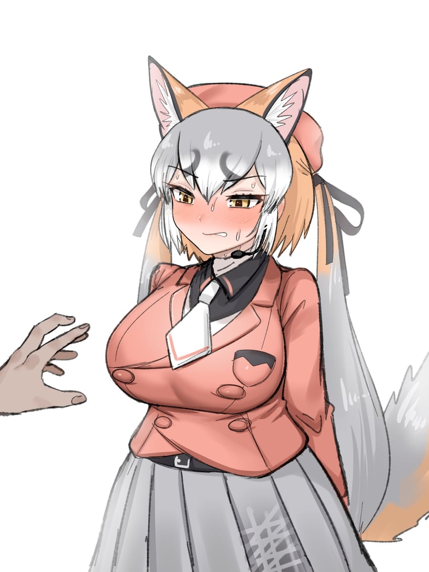 island fox (kemono friends and 1 more) drawn by aramaru