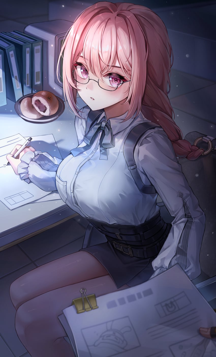 hoshimi miyabi and tsukishiro yanagi (zenless zone zero) drawn by nq_(nnq_q)