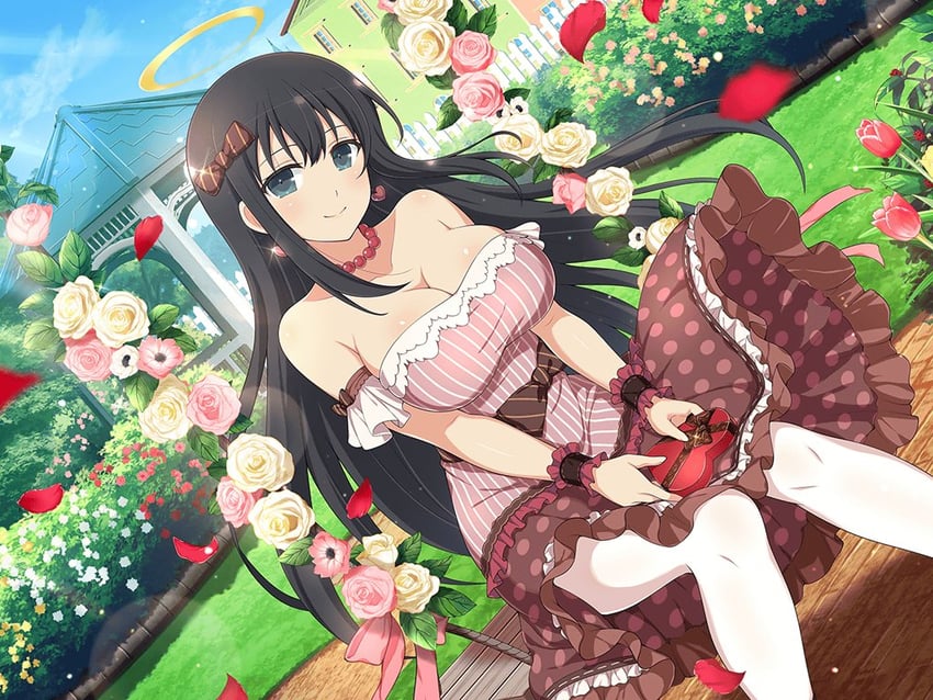 ryouki (senran kagura and 2 more) drawn by yaegashi_nan