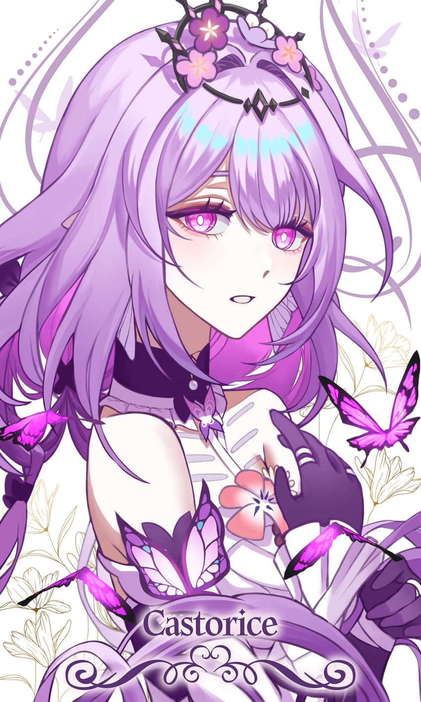 castorice (honkai and 1 more) drawn by yuseol_art
