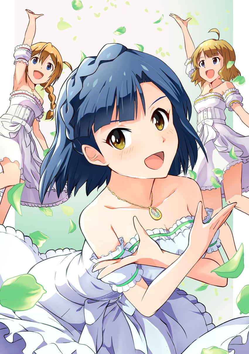 suou momoko, nanao yuriko, and baba konomi (idolmaster and 2 more) drawn by noborinosato