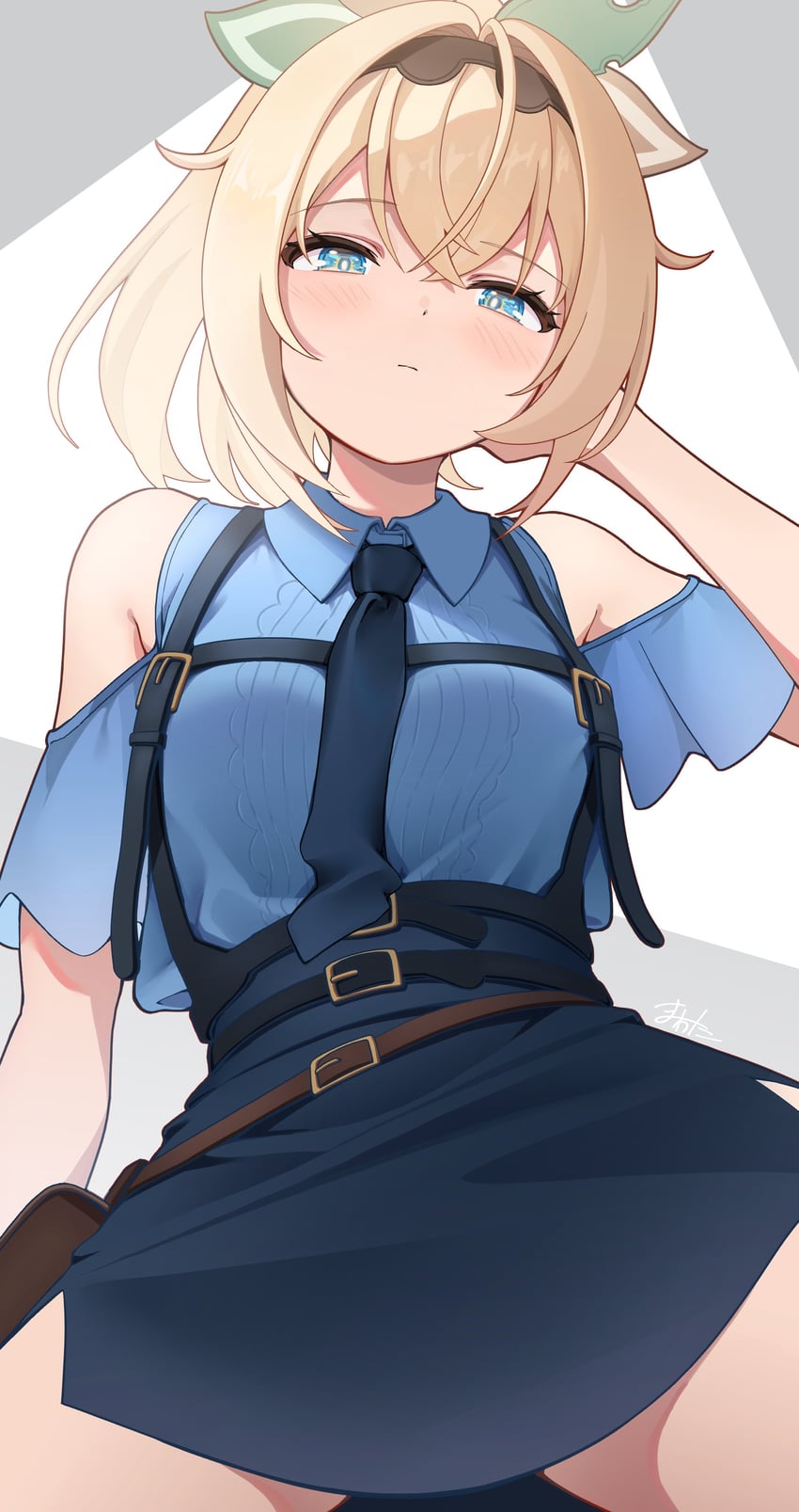 oozora subaru and kazama iroha (hololive and 1 more) drawn by mawata0618