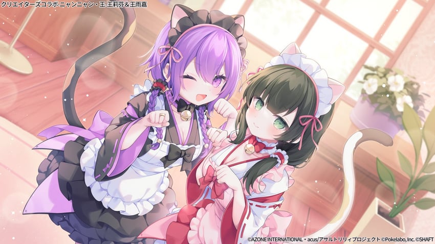wang yujia and wang lifen (assault lily) drawn by komachi_pochi