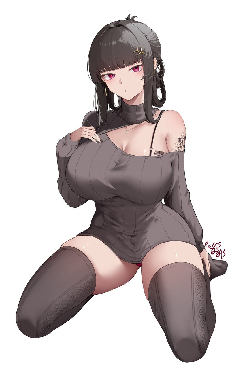 d (goddess of victory: nikke) drawn by masaki_nanaya