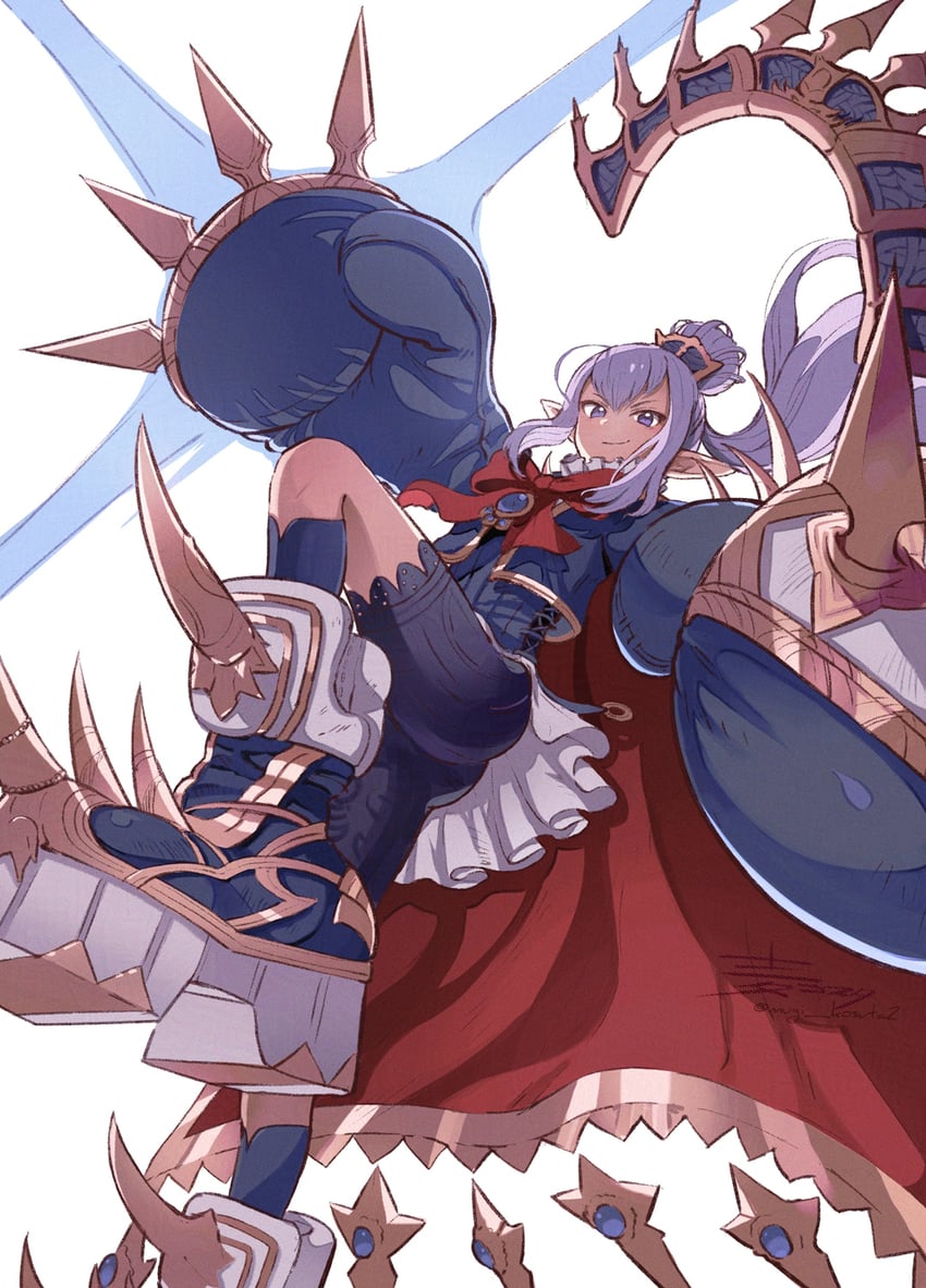 prishe (final fantasy and 2 more) drawn by mugi_kosuta