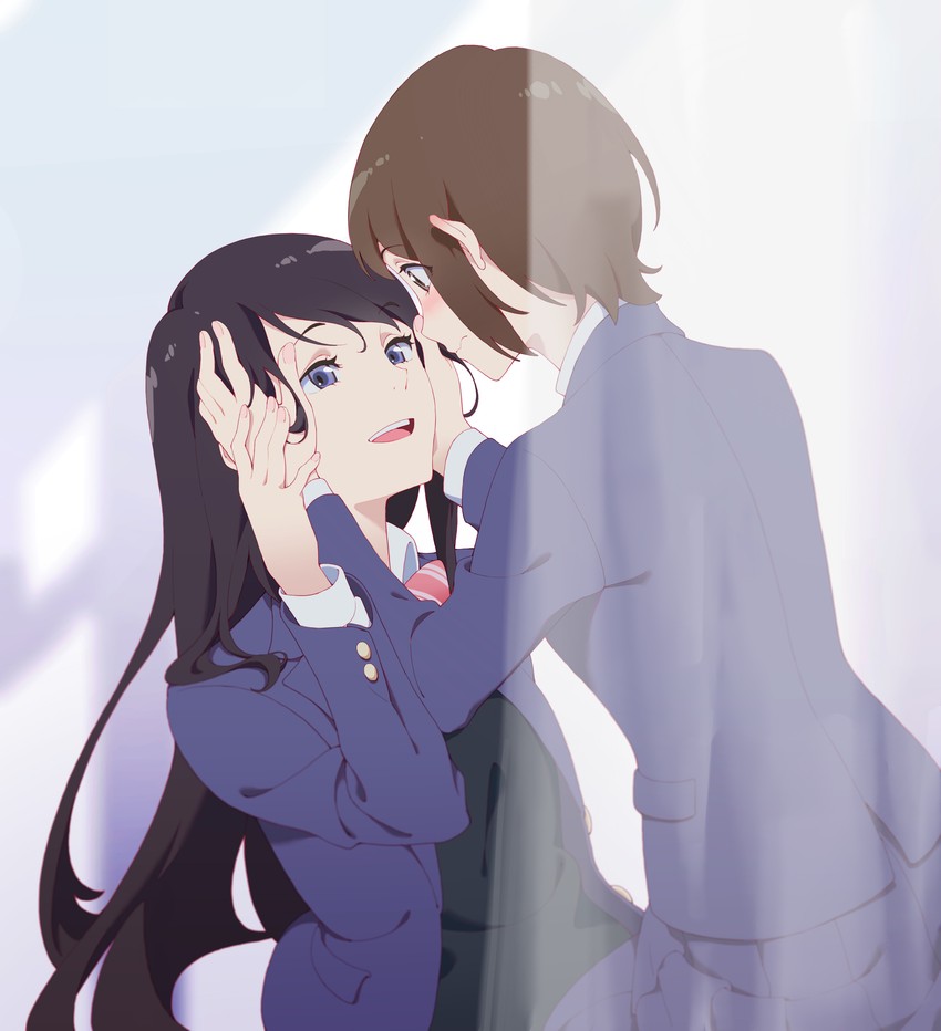 moritani misuzu and murakami haruka (fragtime) drawn by cheese_kang