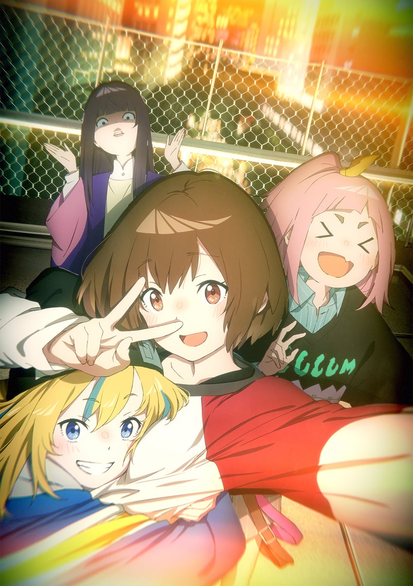 yamanouchi kano, kouzuki mahiru, watase kiui, and takanashi kim anouk mei (yoru no kurage wa oyogenai)