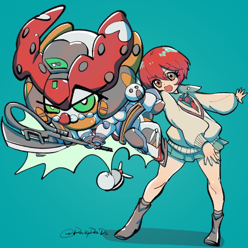 amate yuzuriha and gquuuuuux (pokemon and 2 more) drawn by daisydaid2