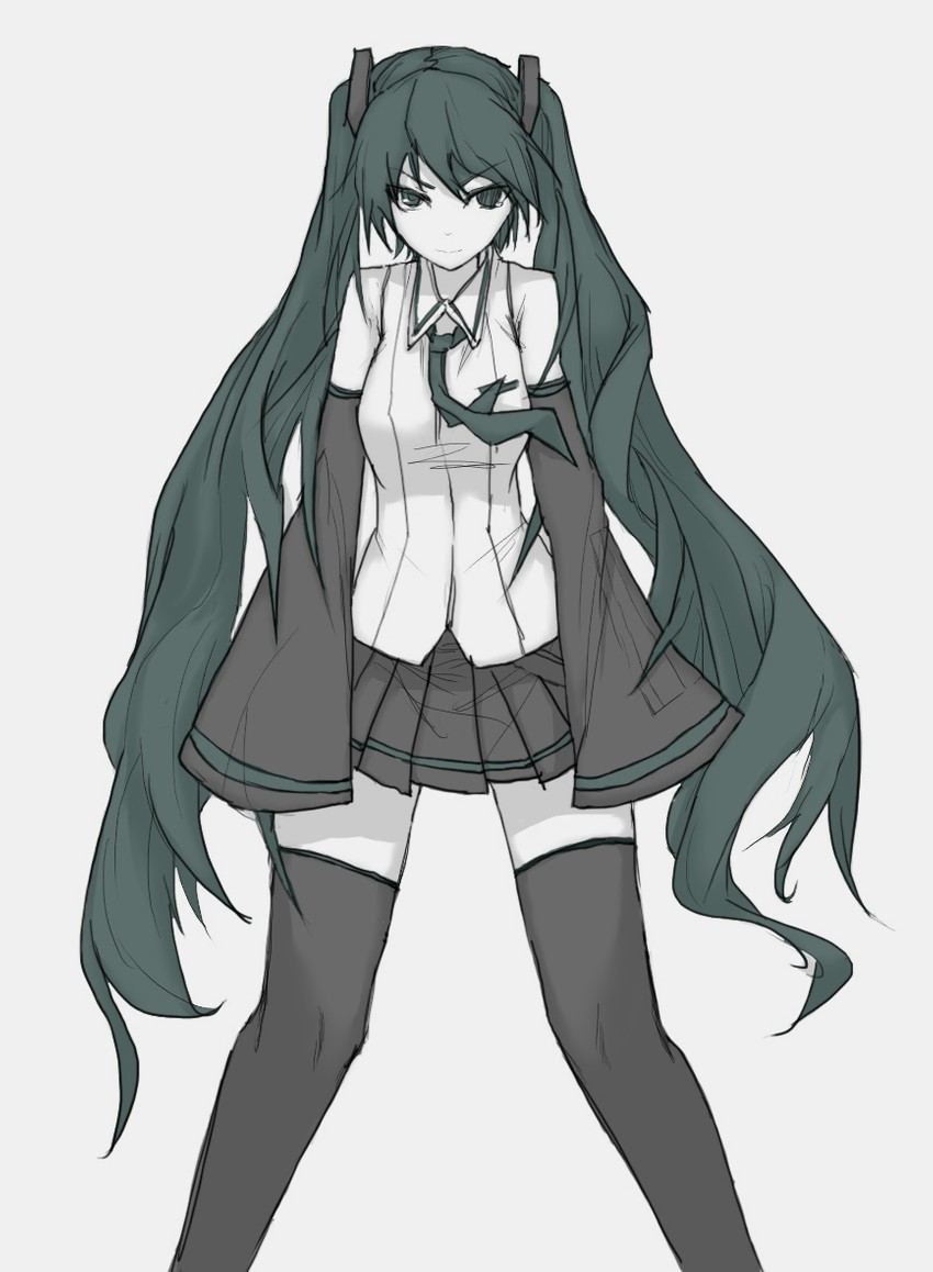 hatsune miku (vocaloid) drawn by cell_(acorecell)