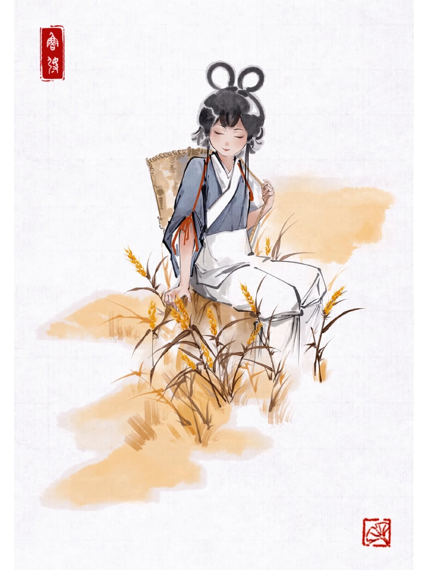 luo tianyi (vocaloid and 1 more) drawn by lu_nulu