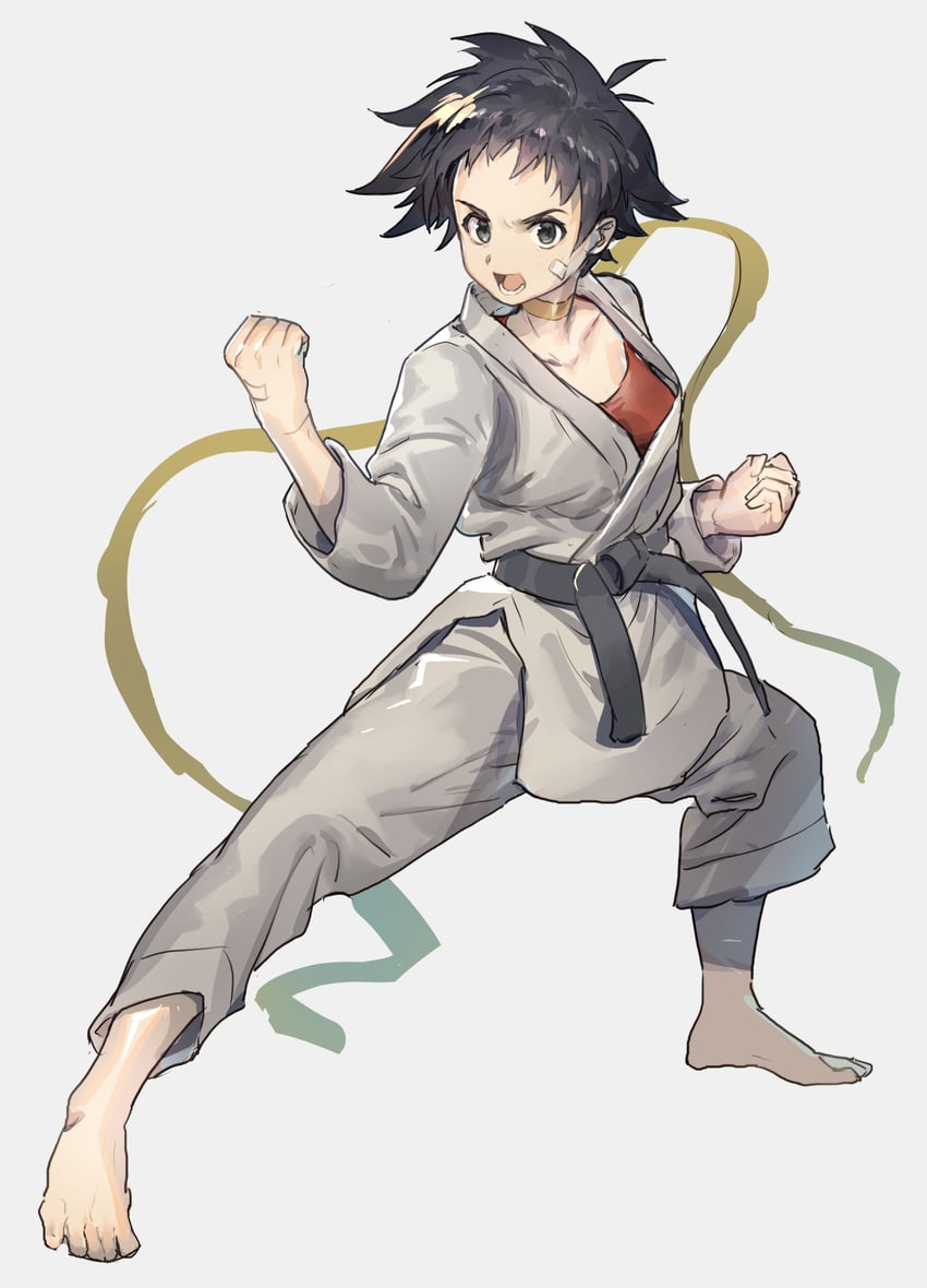 makoto (street fighter and 2 more) drawn by tanakalma