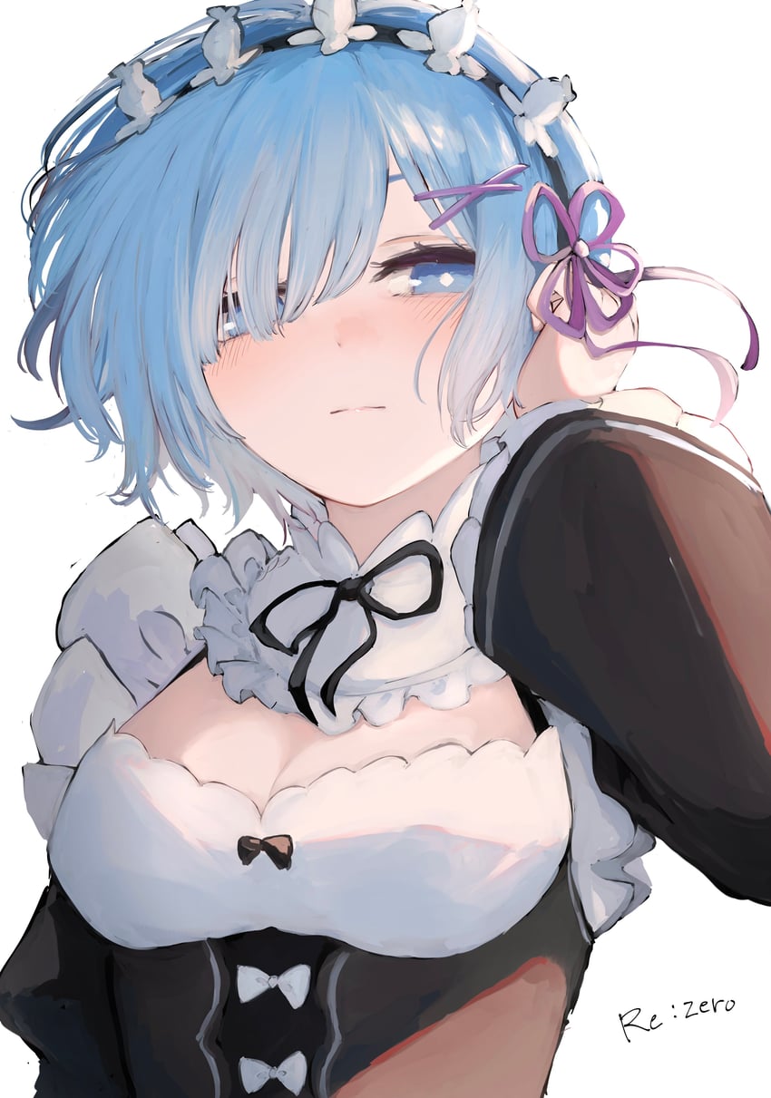 rem (re:zero kara hajimeru isekai seikatsu) drawn by suzukano_pon