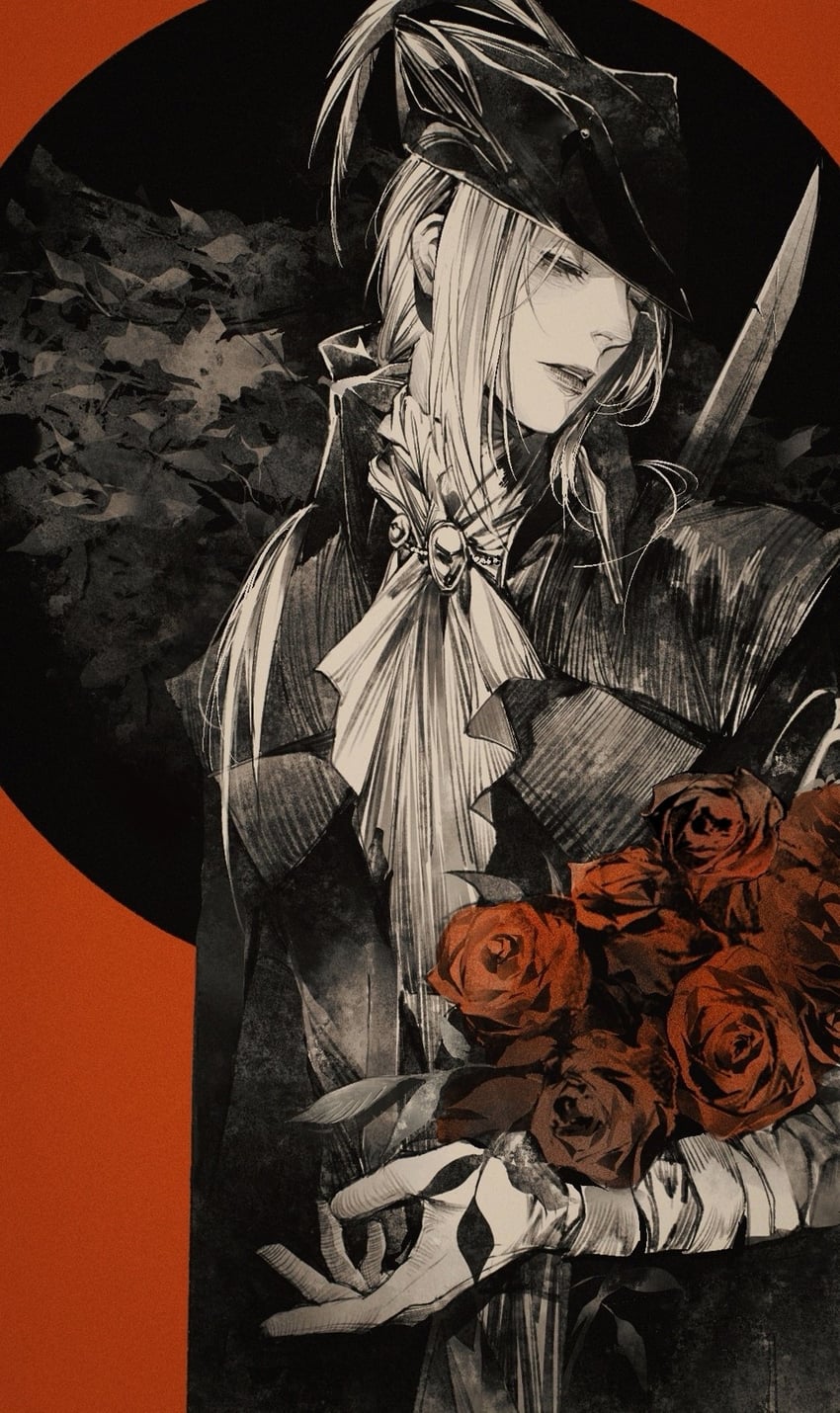 lady maria of the astral clocktower (bloodborne) drawn by megasus
