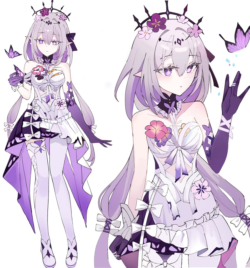 castorice (honkai and 1 more) drawn by iren_lovel