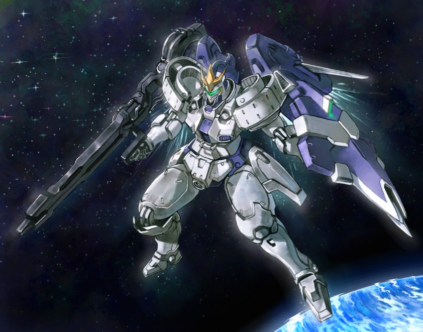 tallgeese iii (gundam and 2 more) drawn by touge_(kubiwa_tsuki)