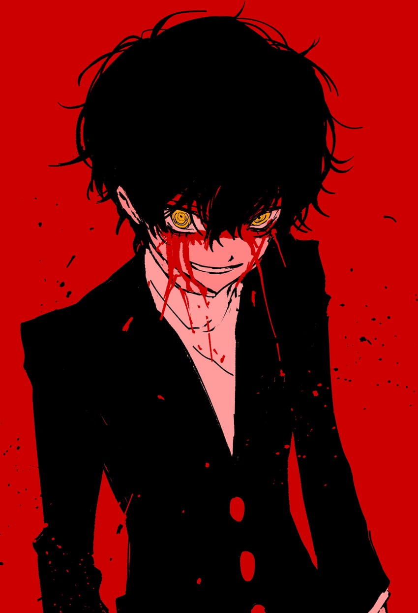 amamiya ren (persona and 1 more) drawn by noisy9p