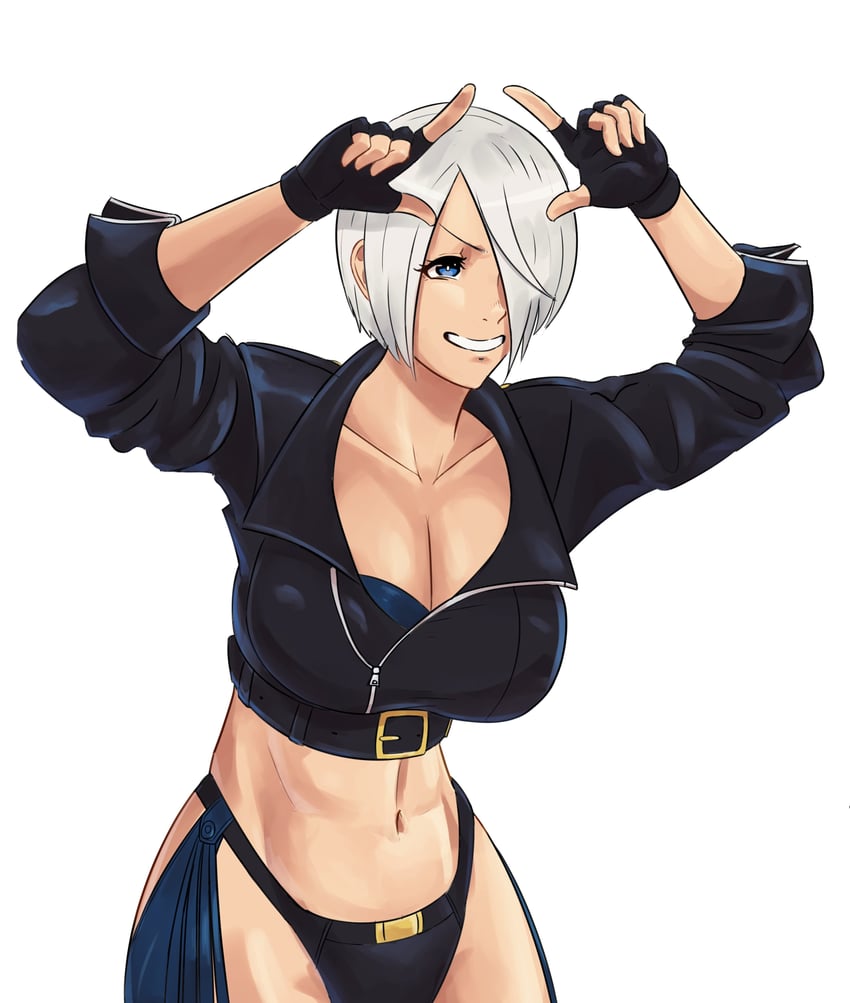 angel (the king of fighters and 2 more) drawn by tonyingredg