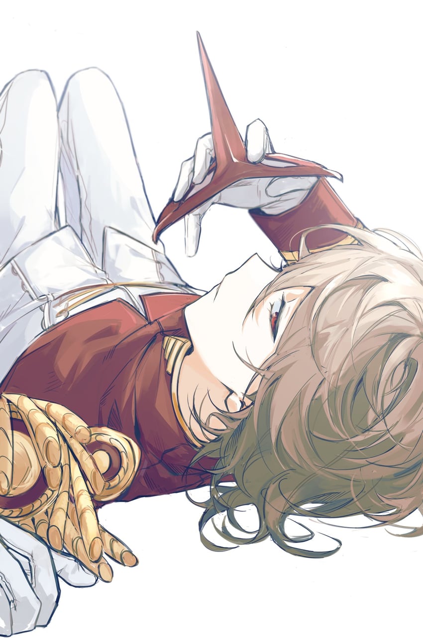 akechi gorou and crow (persona and 1 more) drawn by mnce_o