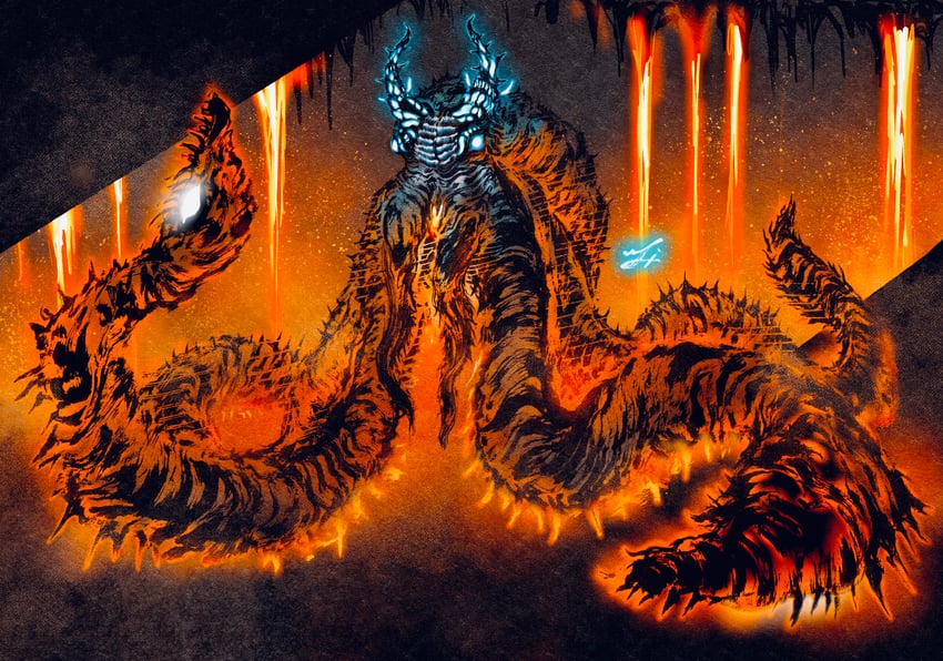 nu udra (monster hunter and 1 more) drawn by deadpool_yuchan