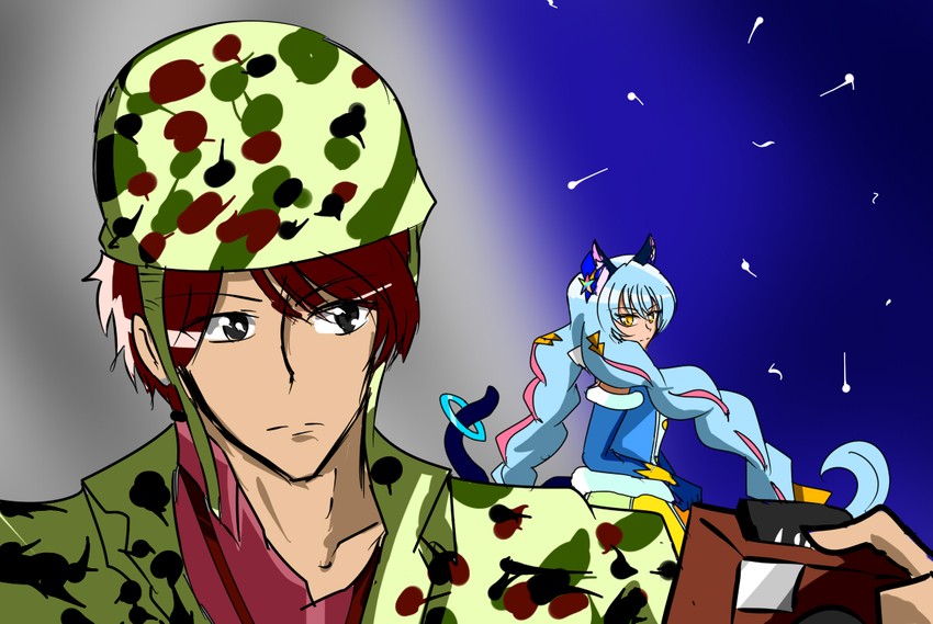yuni, cure cosmo, and kadoya tsukasa (precure and 4 more) drawn by kanajin