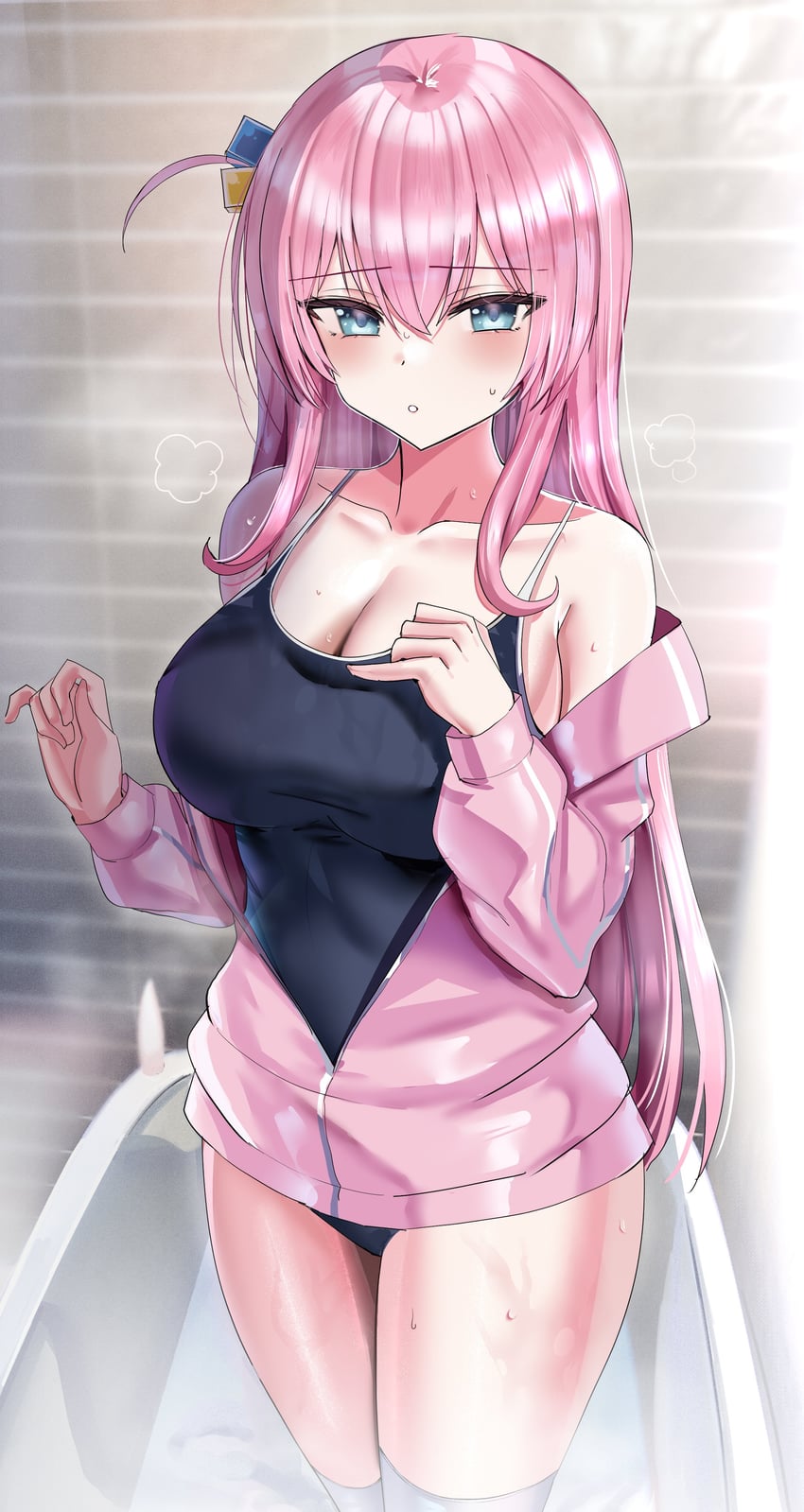 gotoh hitori (bocchi the rock!) drawn by hanasaka_houcha