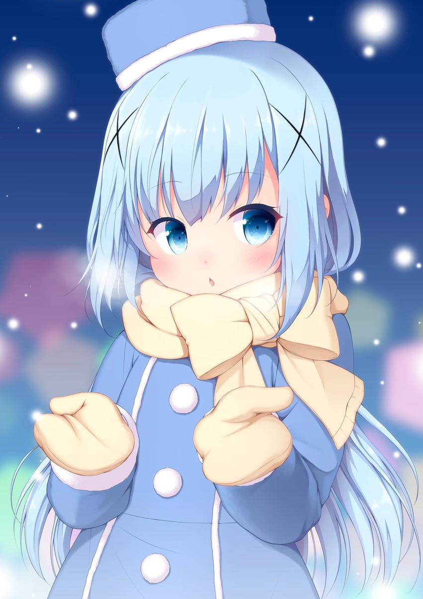 kafuu chino (gochuumon wa usagi desu ka?) drawn by sasakura_momiji