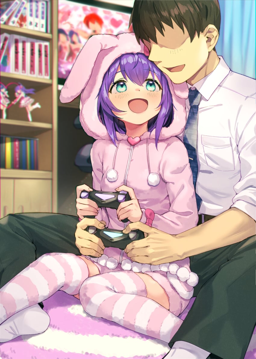 producer and mochizuki anna (idolmaster and 1 more) drawn by shennai_misha