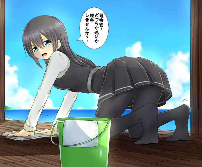 asashio and asashio kai ni (kantai collection) drawn by baretto_(karasi07)