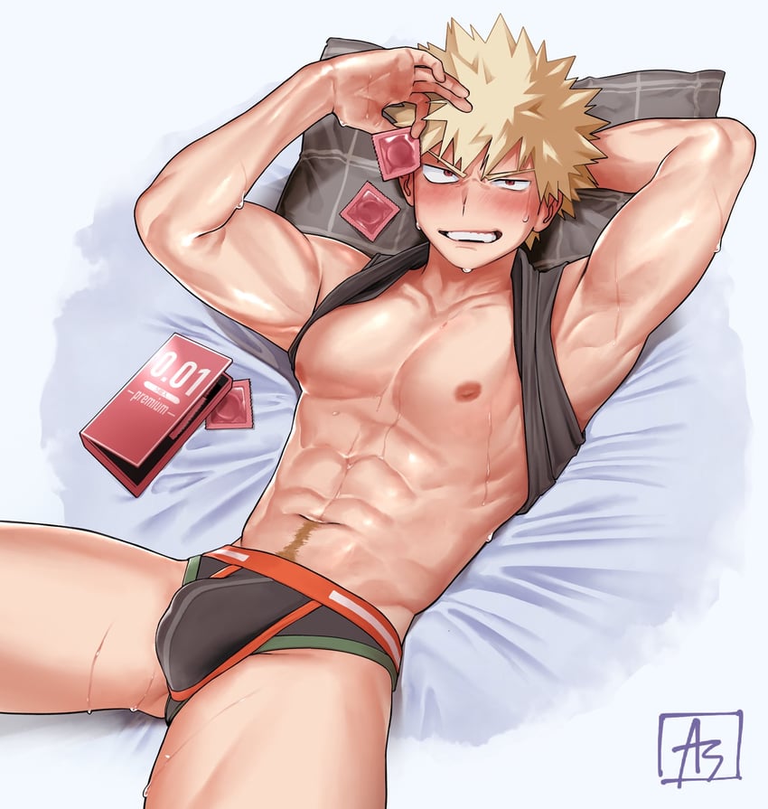 bakugou katsuki (boku no hero academia) drawn by as_(as21_00)