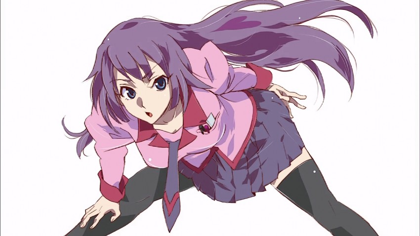 senjougahara hitagi (monogatari and 1 more)
