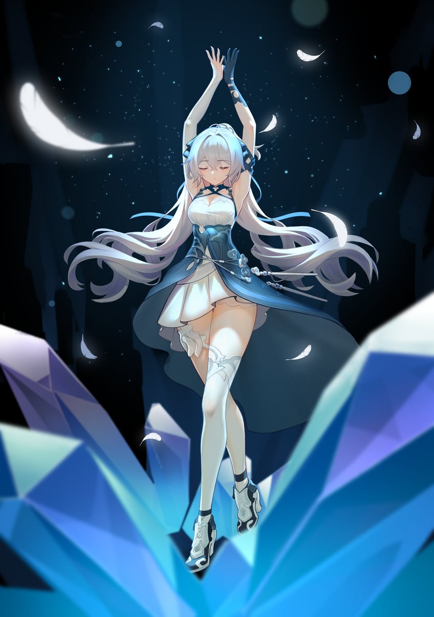 bronya zaychik (honkai and 1 more) drawn by weimu_vmovie