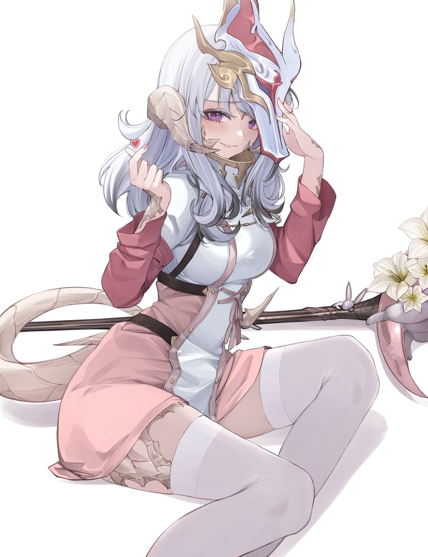 warrior of light and white mage (final fantasy and 1 more) drawn by ritence