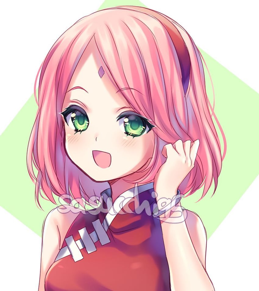 haruno sakura (naruto) drawn by sasucchi95
